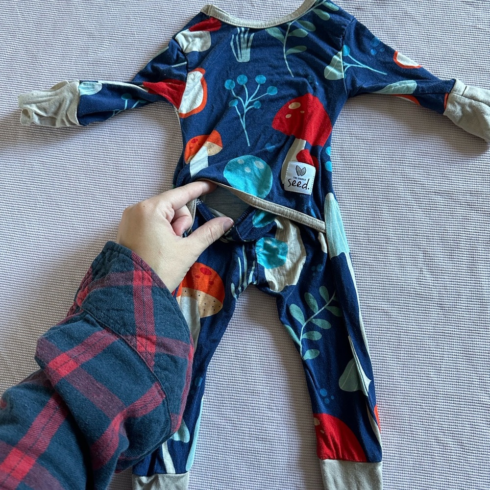 The Simple Seed Day To Night Romper. Like new. Only worn and washed 3 times.